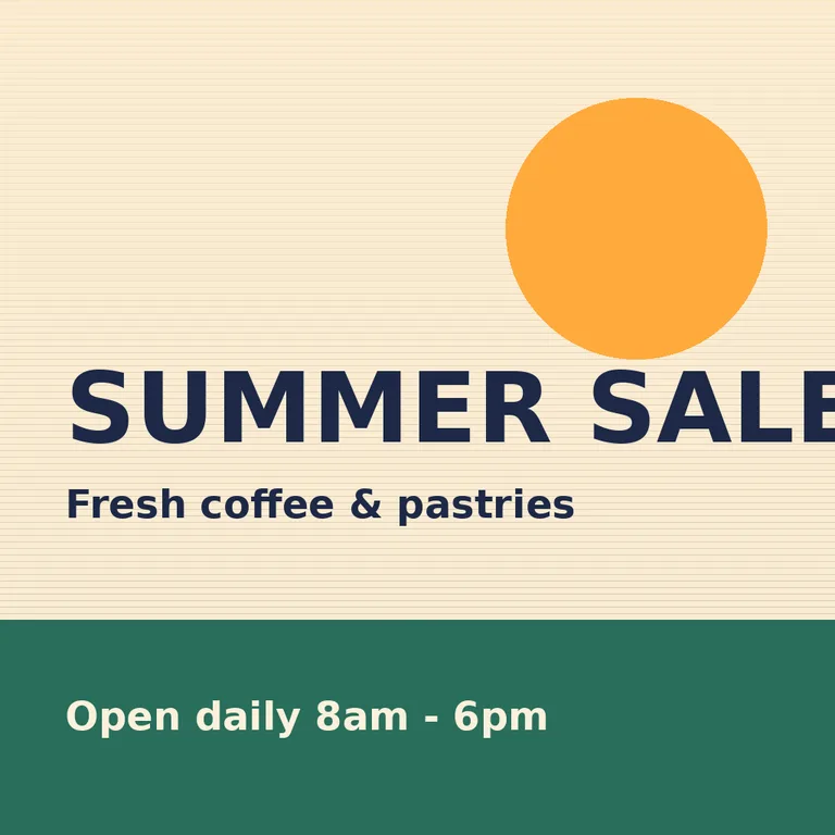 Antes: SUMMER SALE